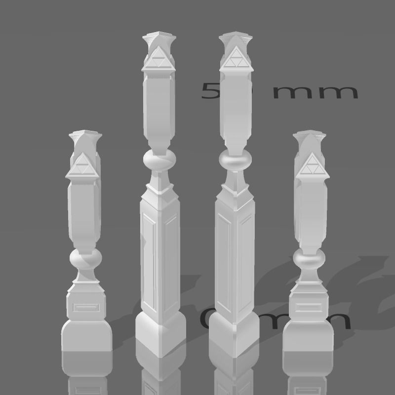 MasterSword Sheath Stand - 3D PRINT READY 3D model_24