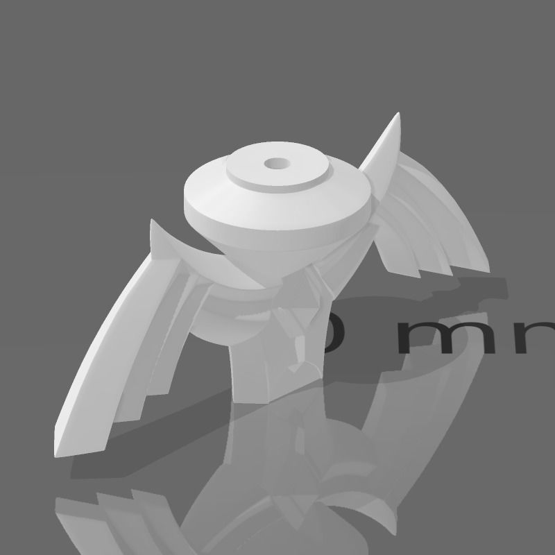 MasterSword Sheath Stand - 3D PRINT READY 3D model_13