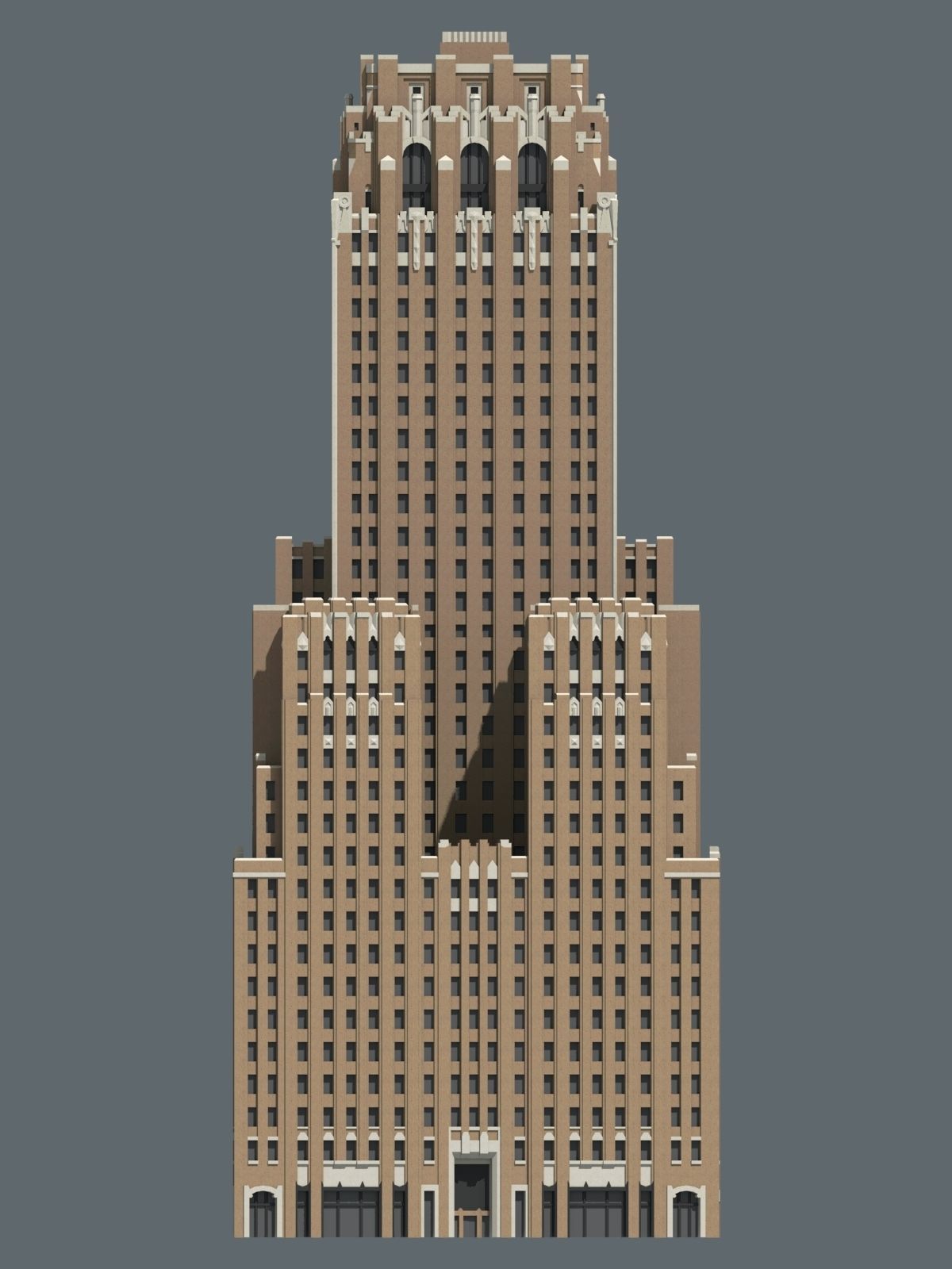 Barclay Vesey Building 3D print model_4