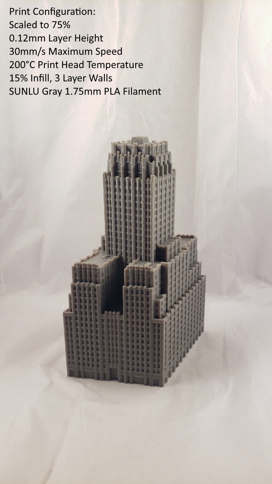 Barclay Vesey Building 3D print model_3