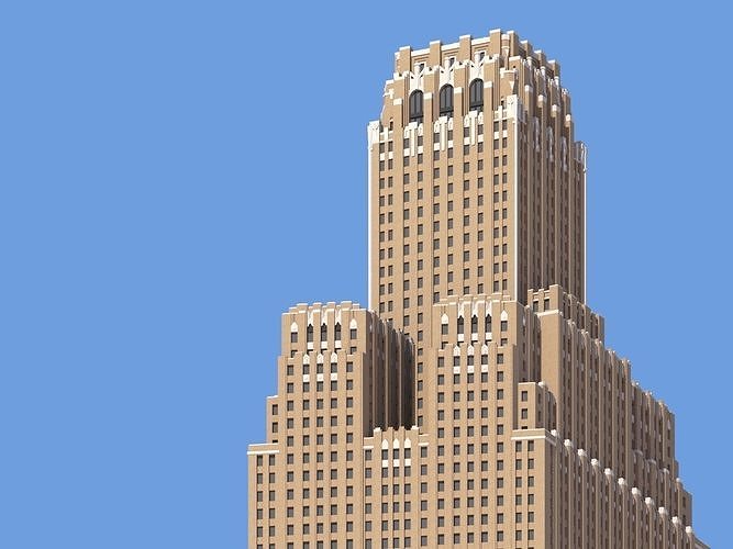 Barclay Vesey Building 3D print model