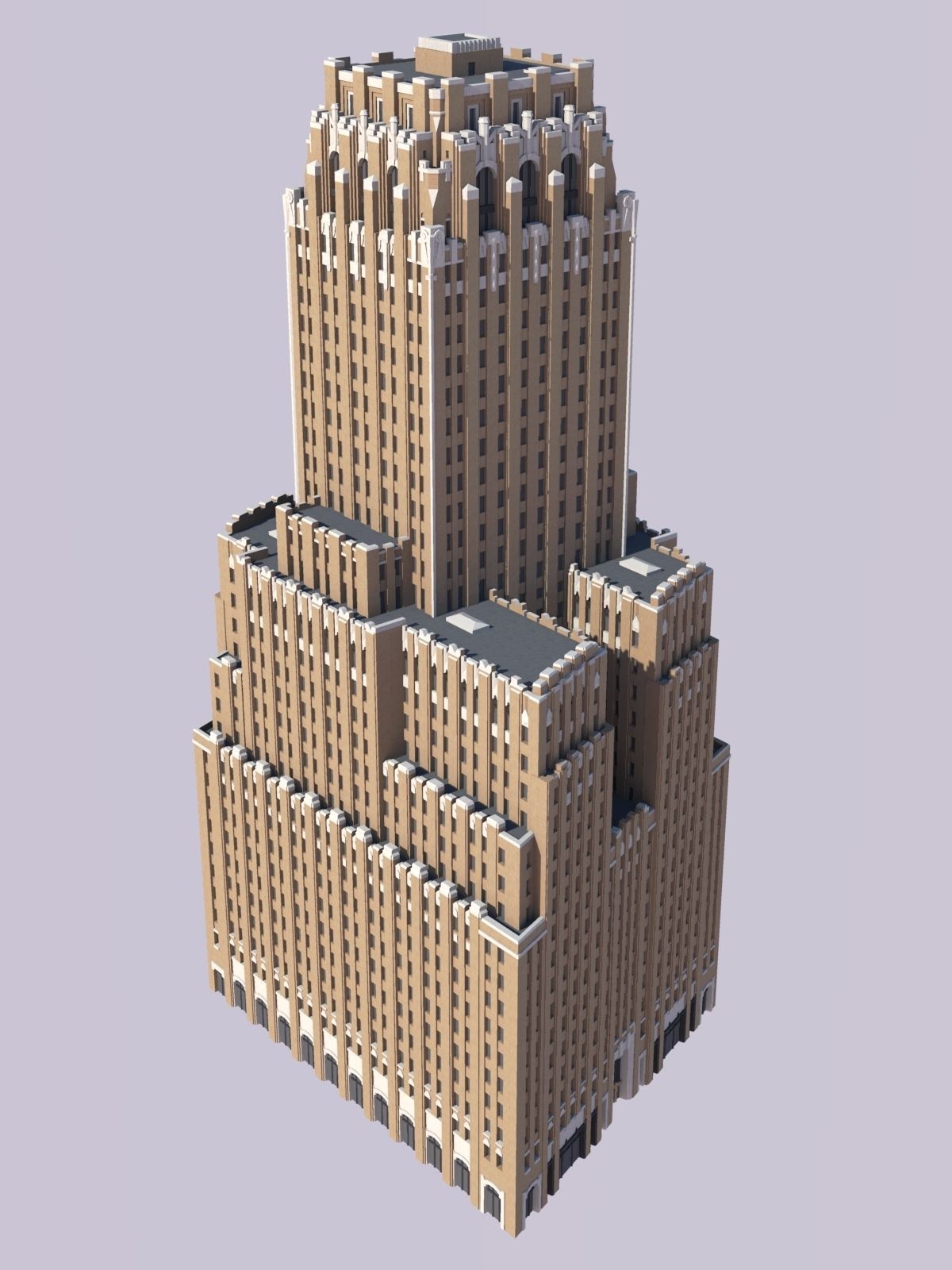 Barclay Vesey Building 3D print model_2