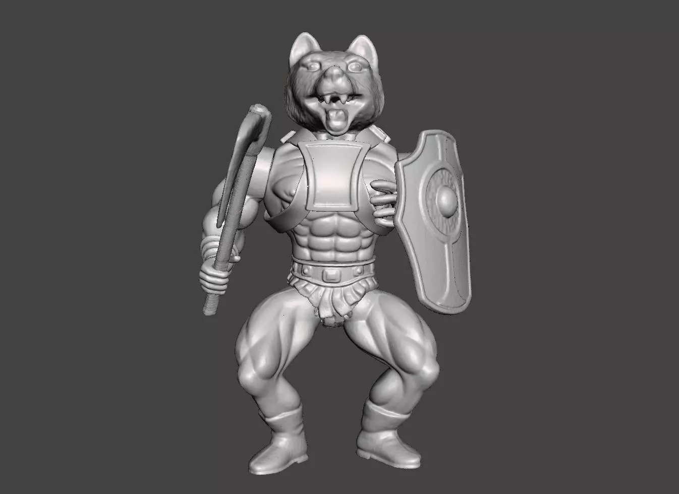 ANUBI VINTAGE GALAXY WARRIOR ACTION FIGURE COMPLETE 3D print model_0