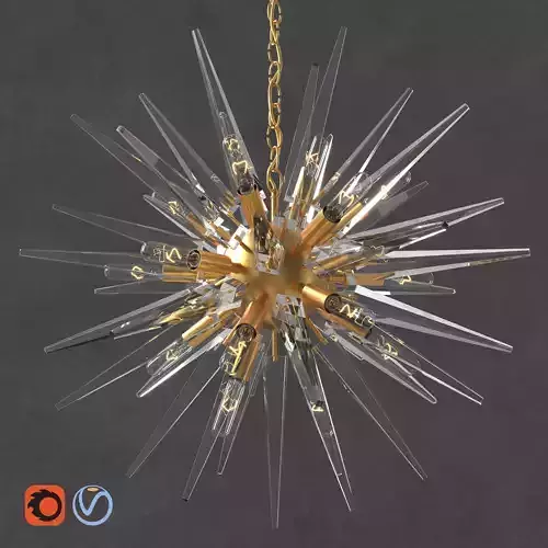 Circa Quincy Small Sputnik Chandelier