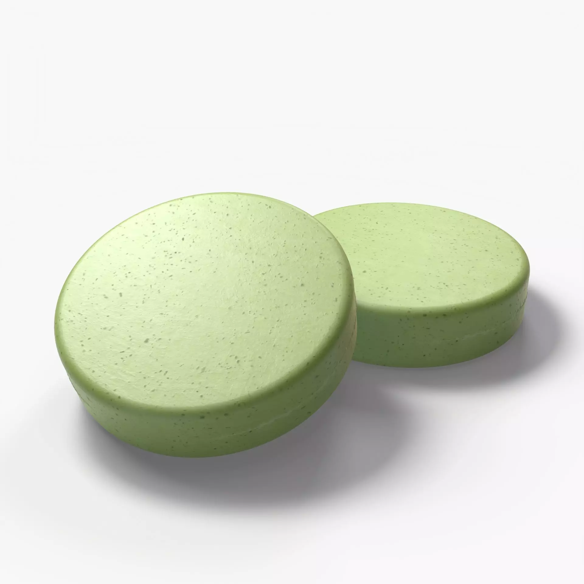 Natural soap with pbr textures and 3 different aromatic colors 3D model_0