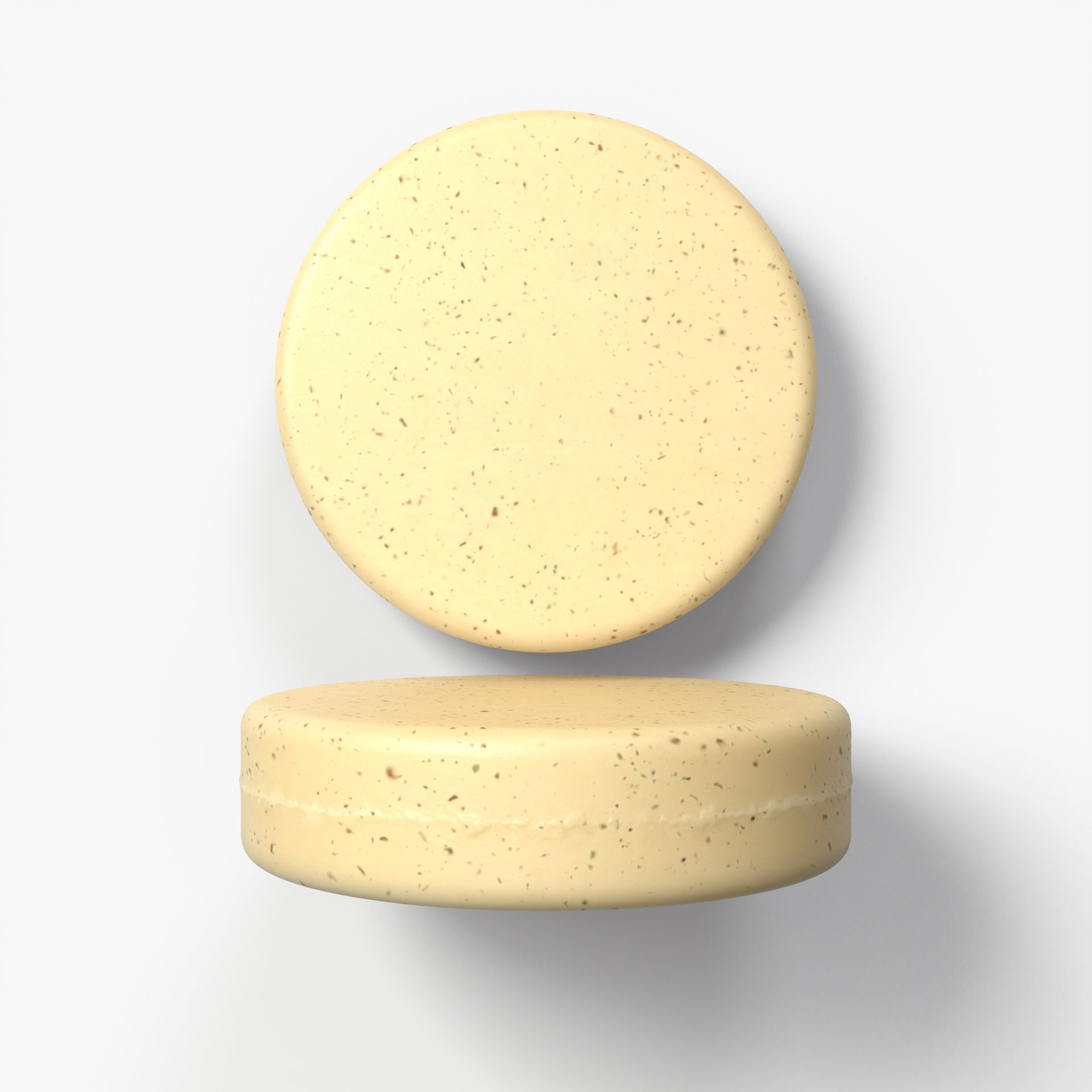 Natural soap with pbr textures and 3 different aromatic colors 3D model_3