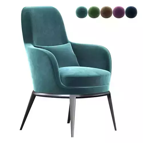 Caratos Maxalto Poltrona con Schienale Alto