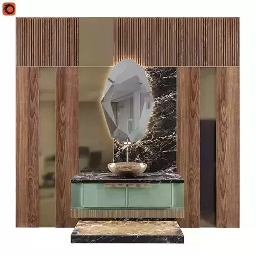 LUXURY - Wash Basin 08 3D model