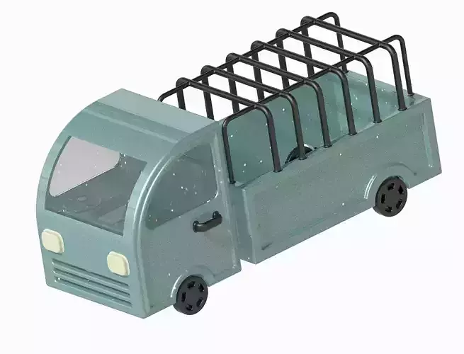 Stylish Mini Truck 3D print model