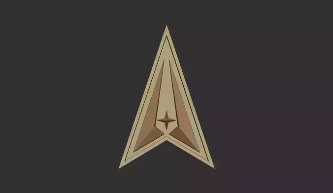 Space Force Insignia 3D print model