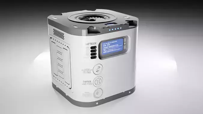 Cool Box 3D model
