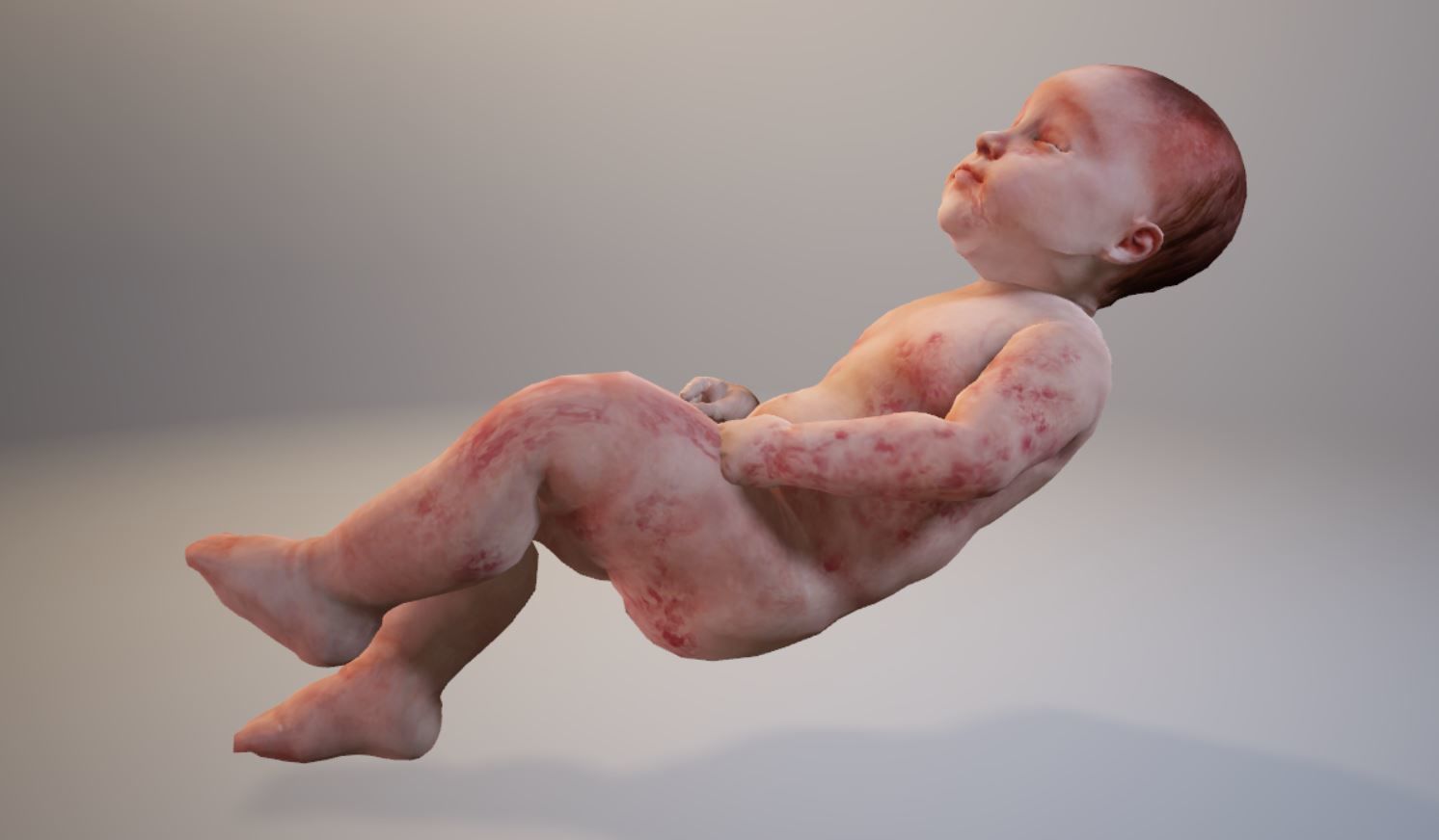 Child - baby 3D model_13