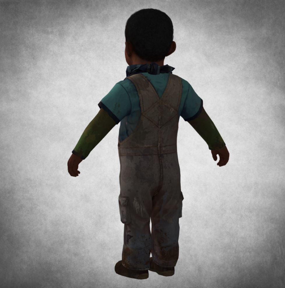 Child - Kid boy 1 3D model_5