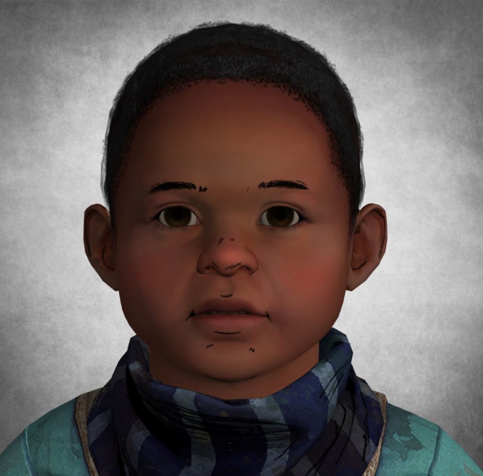 Child - Kid boy 1 3D model_8