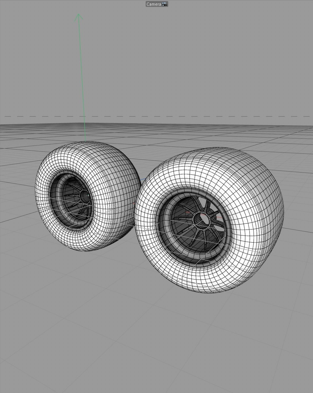 F1 Pirelli P Zero Tyres 3D model_9