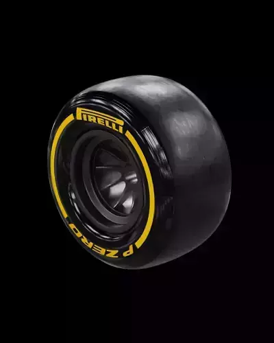 F1 Pirelli P Zero Tyres 3D model
