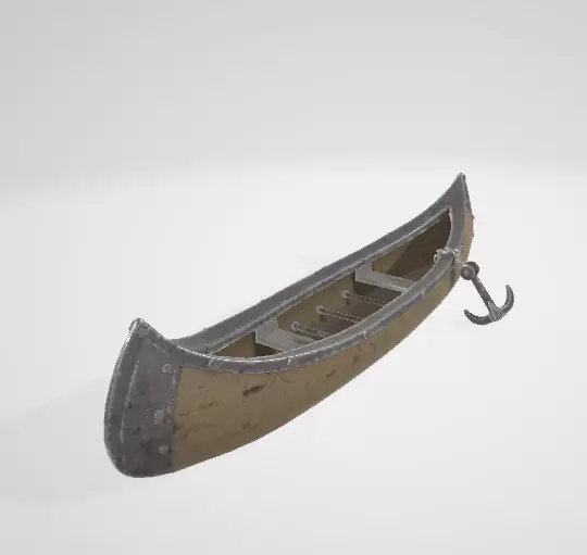 Canoe 3D model