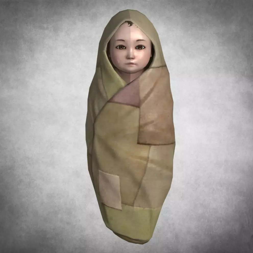 Child - baby 3 3D model_0