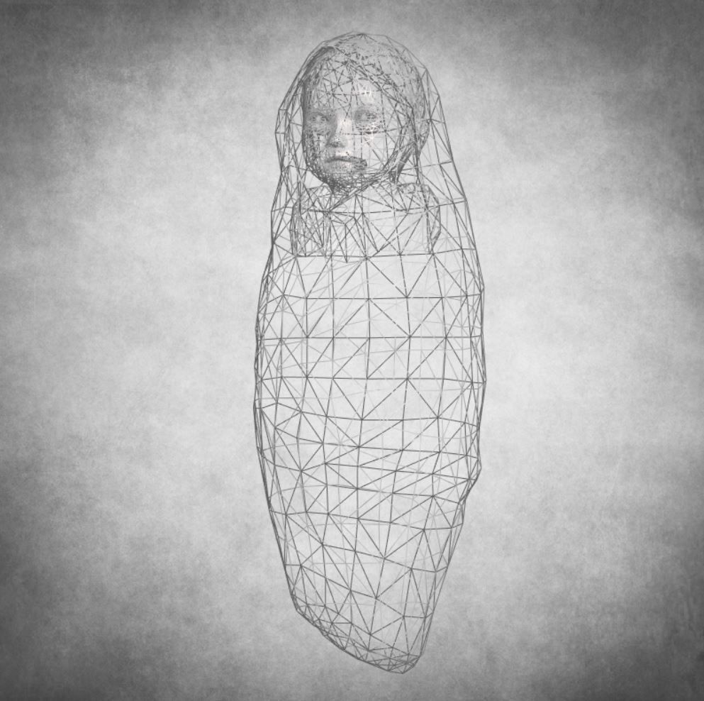 Child - baby 3 3D model_6