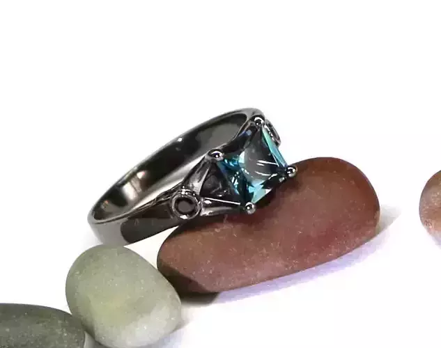 A classical ring - Stl and obj files to download 