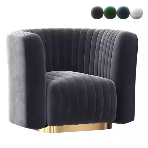 Swivel armchair Garda