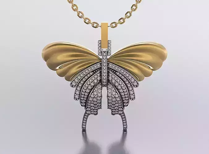 Butterfly pendant