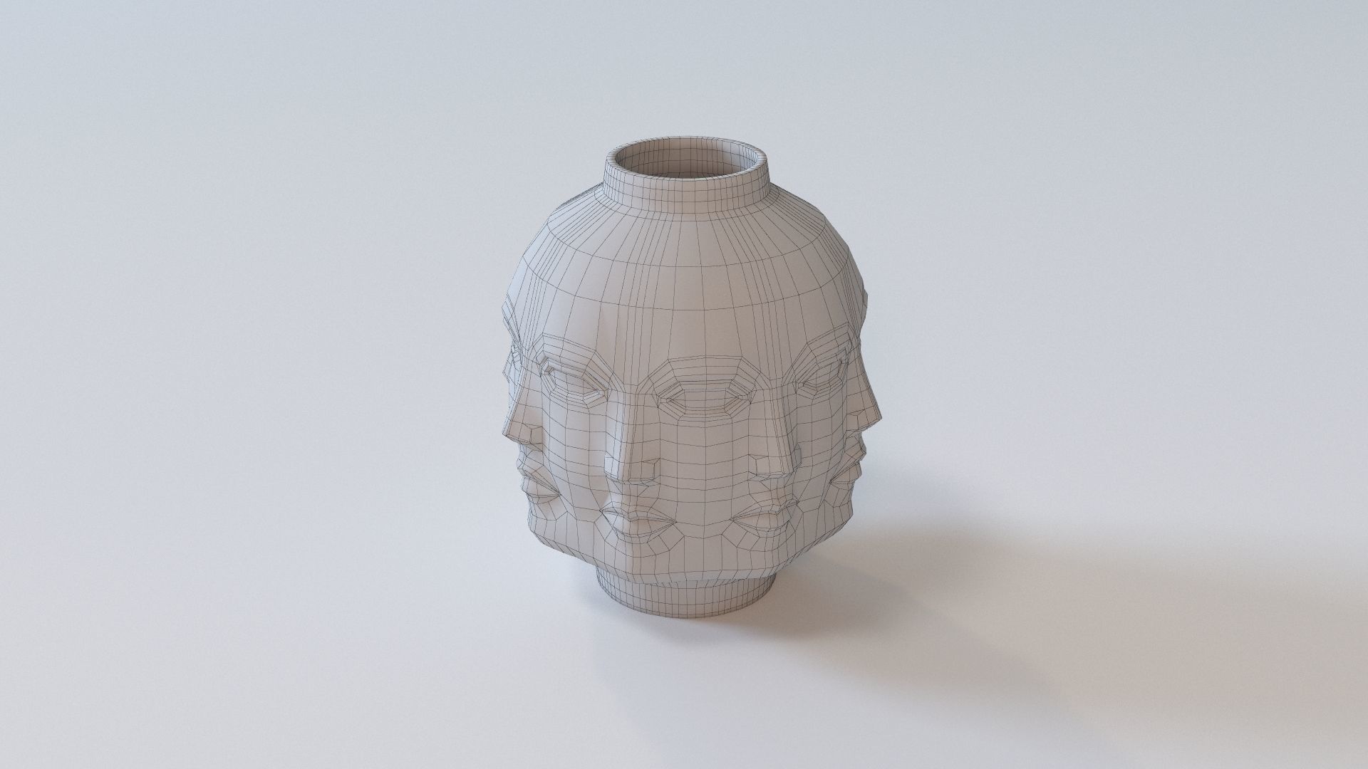 Giant Dora Maar Vase 3D model_4