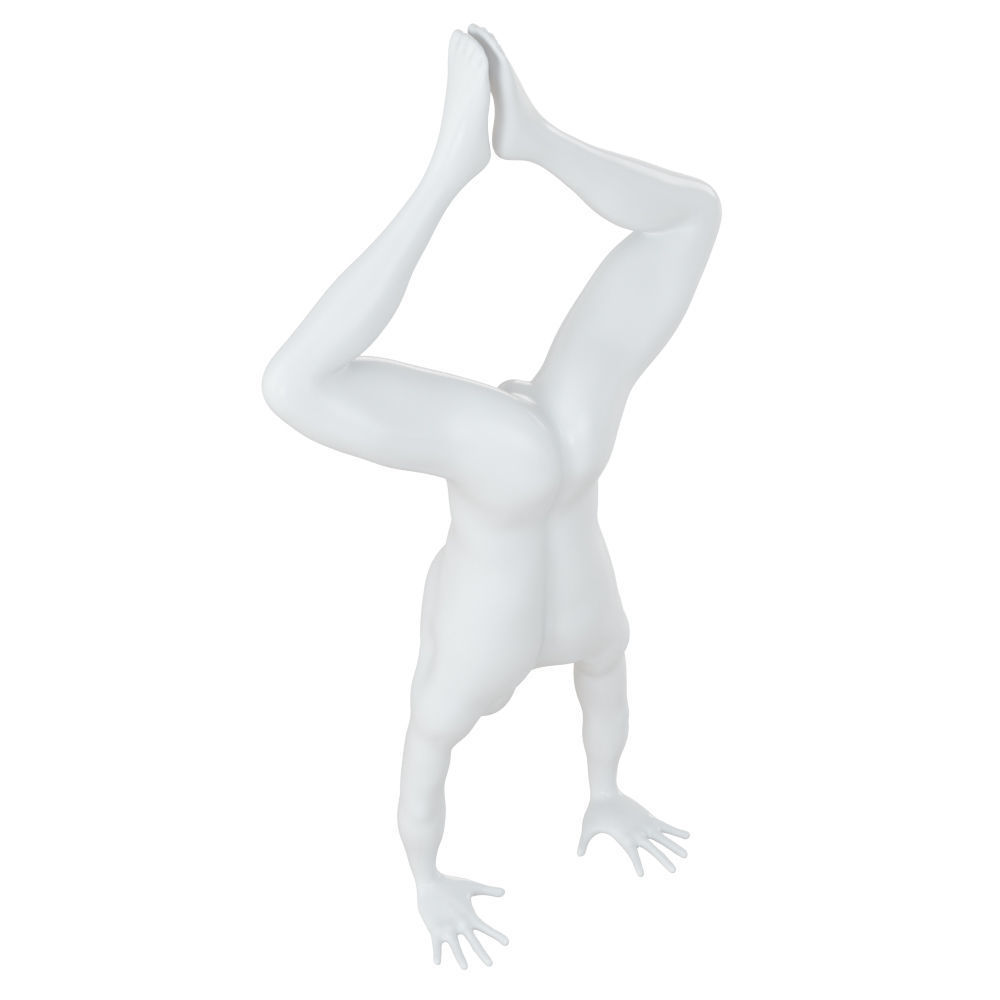 Male mannequin standing on hands 124 3D model_3