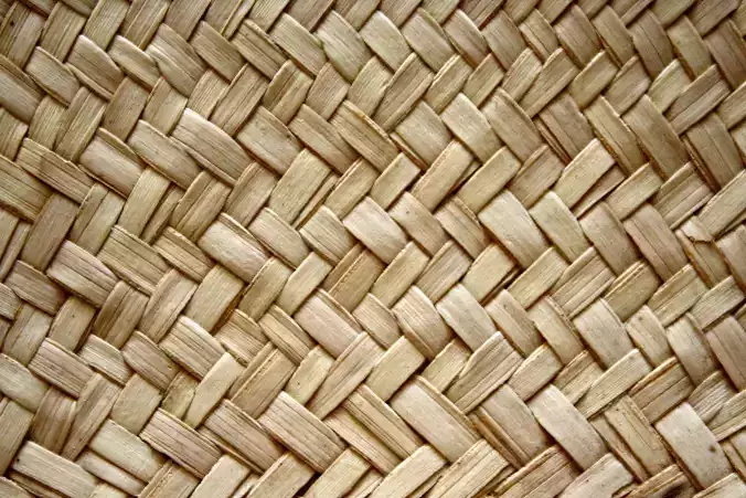 the lowpoly farmer texture of rattan basket 3D model