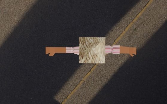 the lowpoly farmer texture of rattan basket 3D model_4