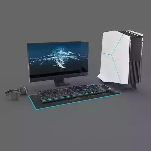 pc game set 04 3D model