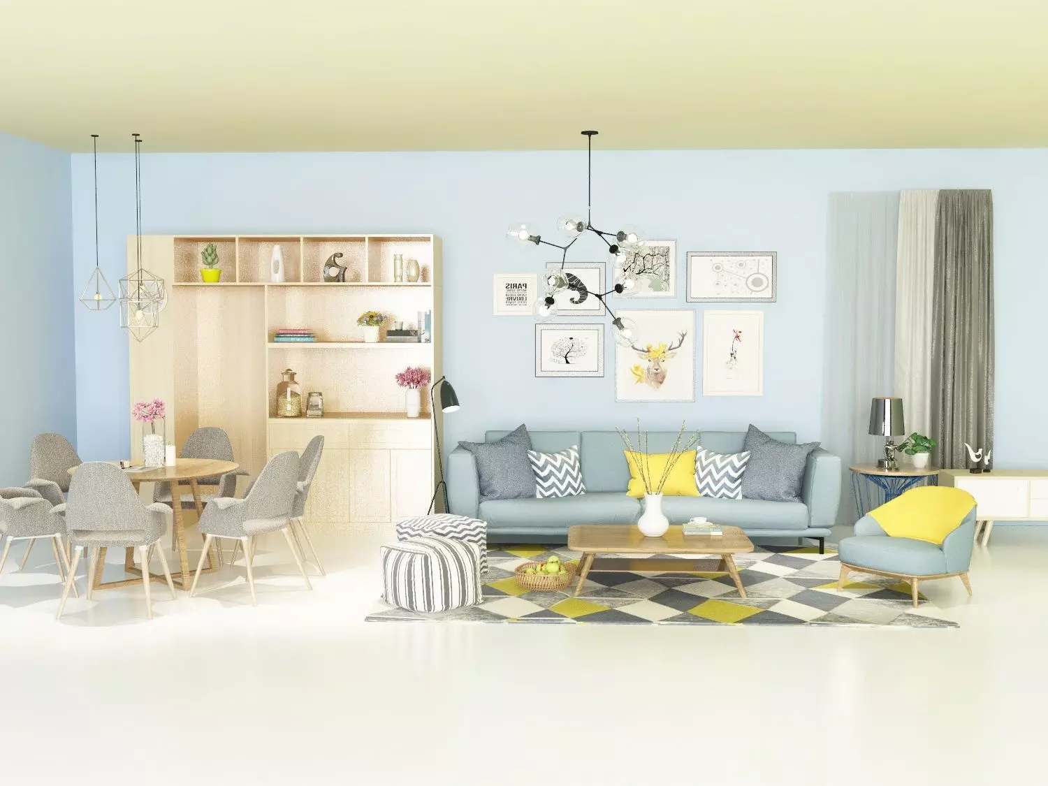 Design Set 2 - Furniture 3D model 3D model_0