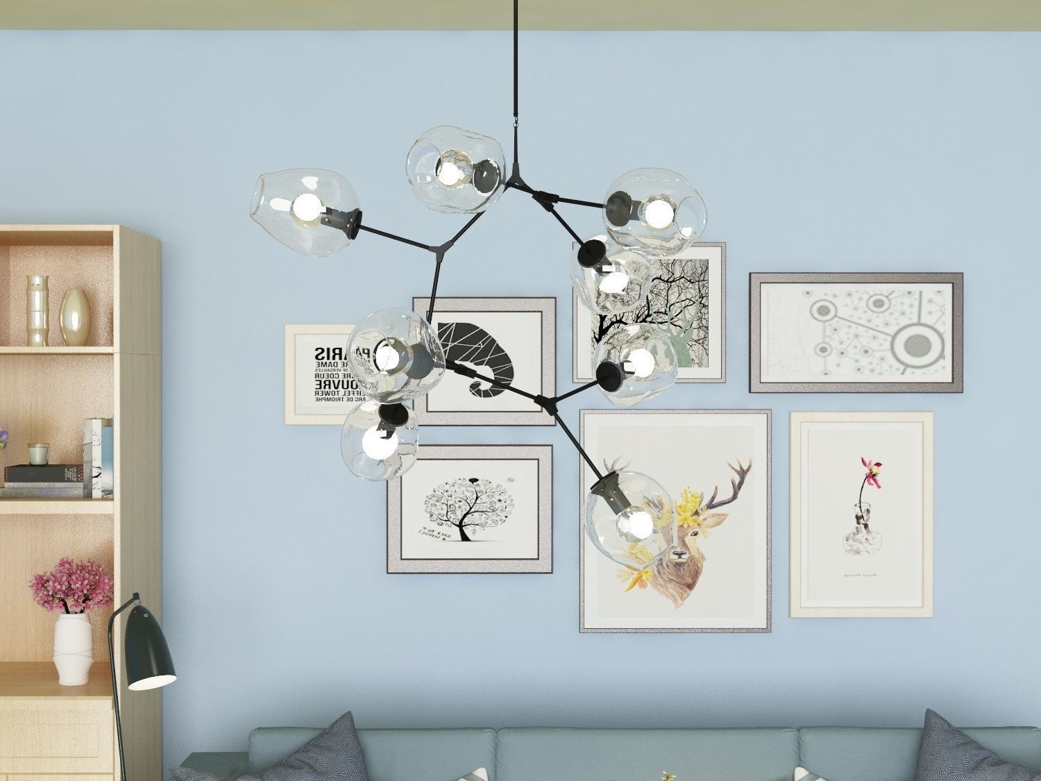 Design Set 2 - Furniture 3D model 3D model_3