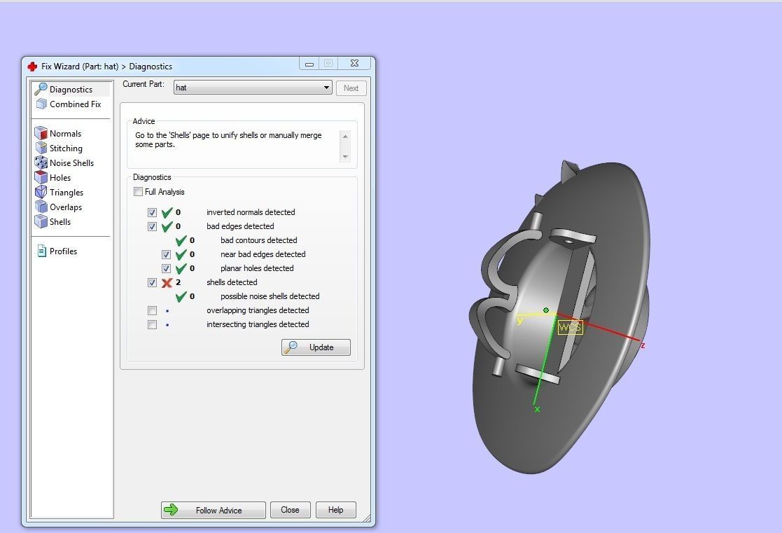 Pendant tie cowboy hat  3D print model_5