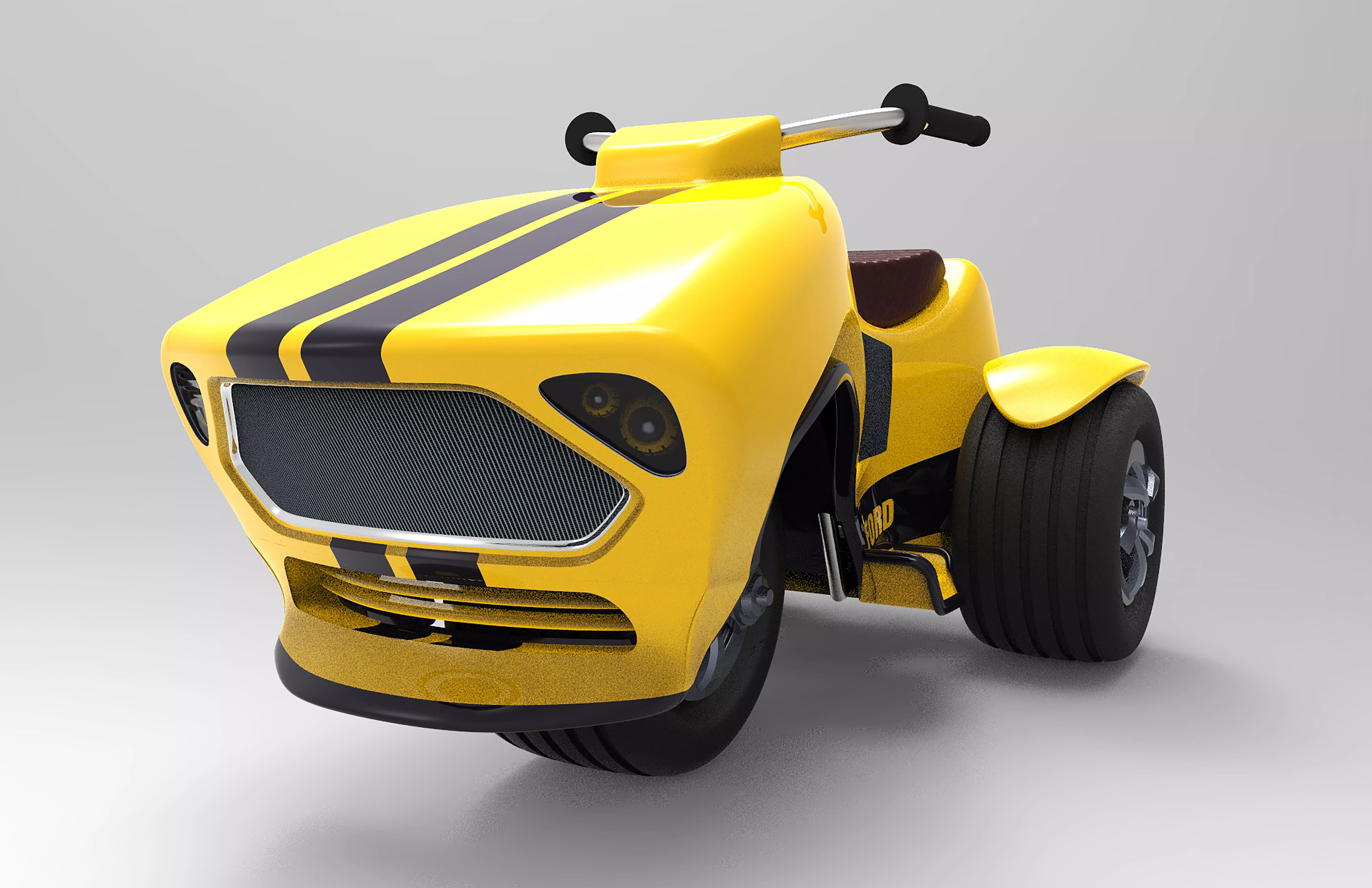 Motor Concept Car 2 3D model_0