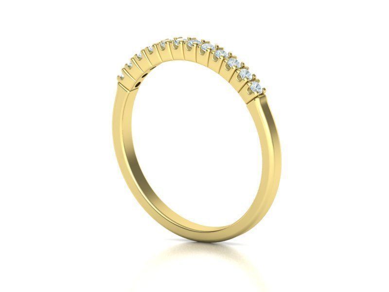 Diamond Ring Stackable Ring 3dmodel 3D print model_16