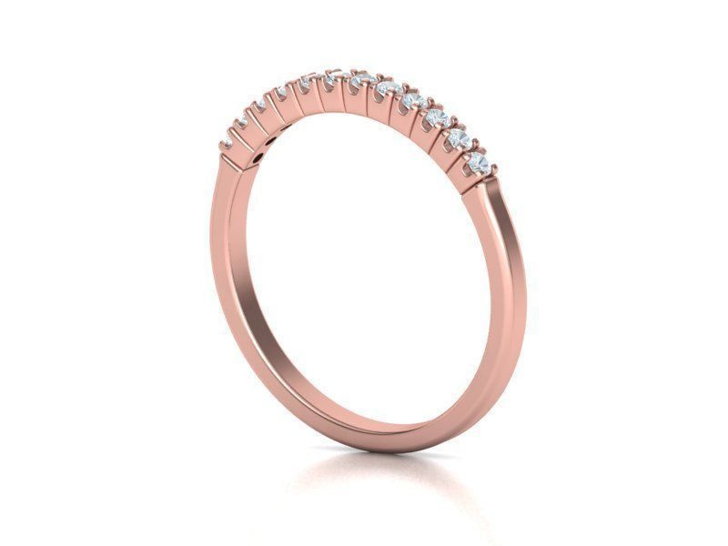 Diamond Ring Stackable Ring 3dmodel 3D print model_15