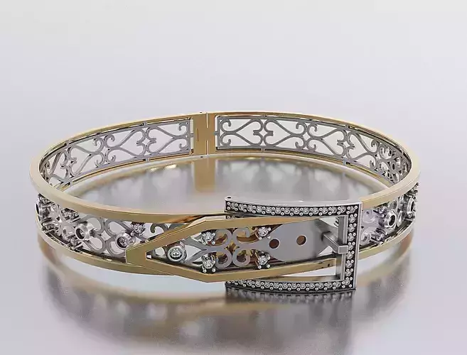 bracelet gold and diamond