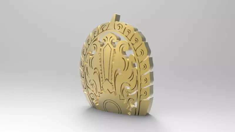 Thai pattern 3D model