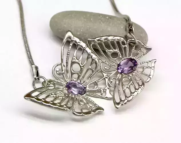 Butterflies pendant 3D model