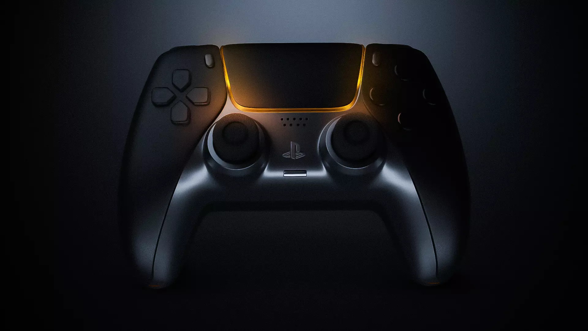 DualSense Controller Matte Black PS5 3D model_0