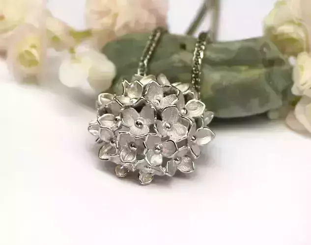Necklace pendant - Bouquet - Buy 3D model