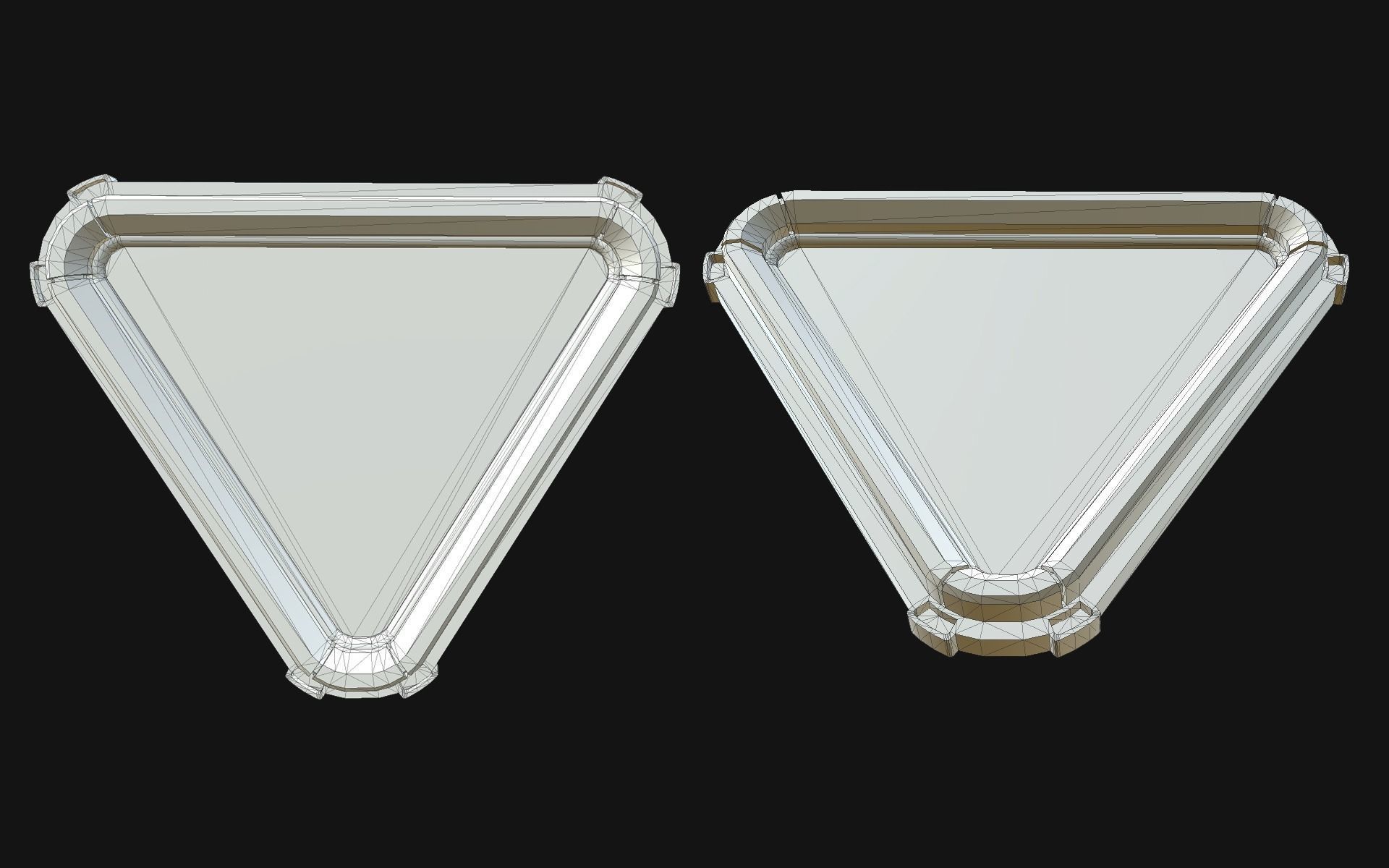 Sci-Fi Windows Low-poly 3D model_14