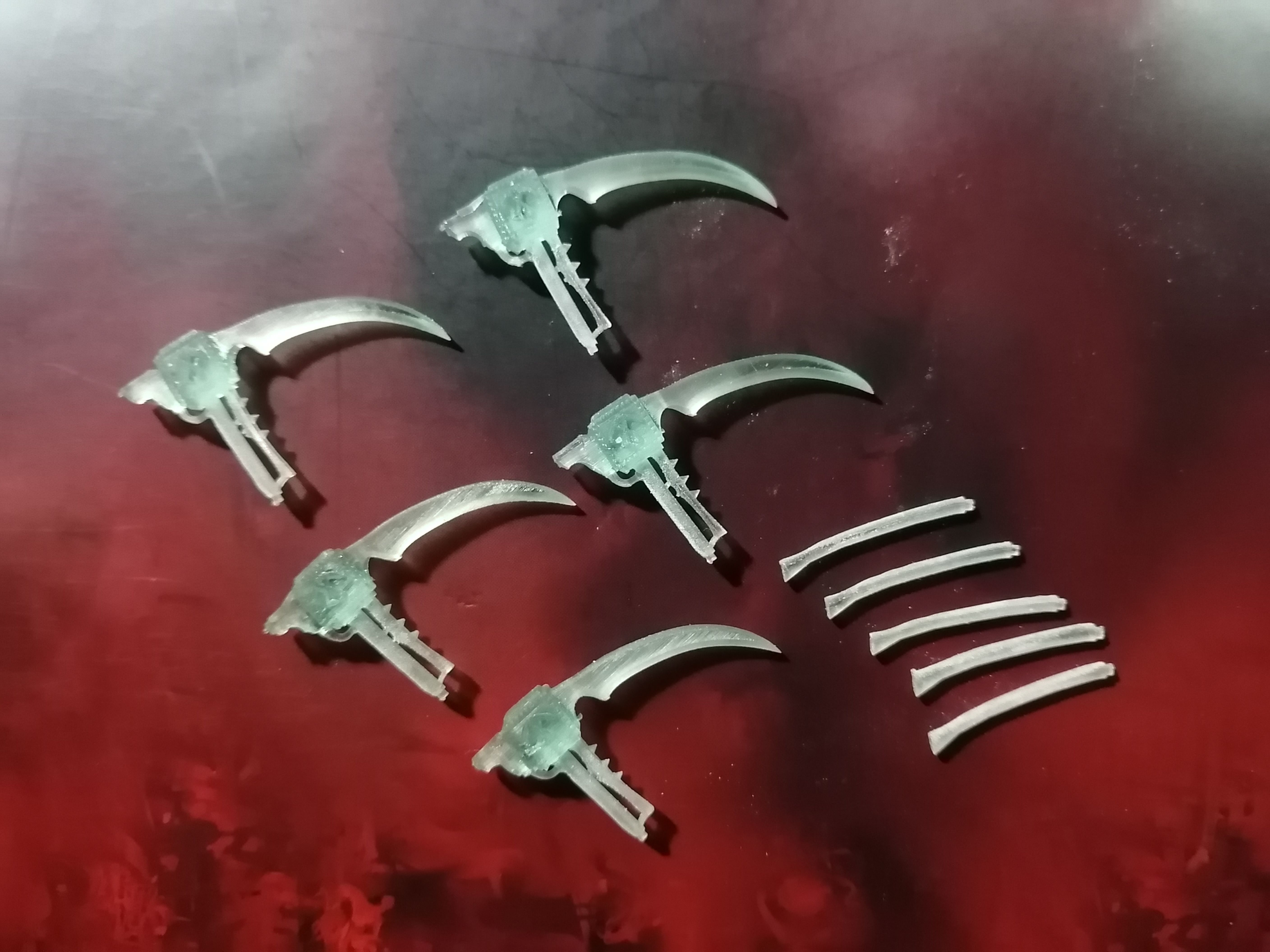 Emperors Scythes power scythe 3D print model_2