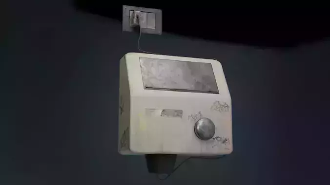 Dryer sanitizer vending machine for sims