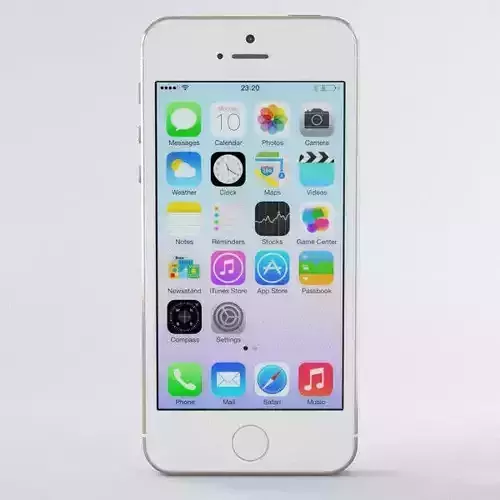 Apple iPhone 5s Gold 3D model