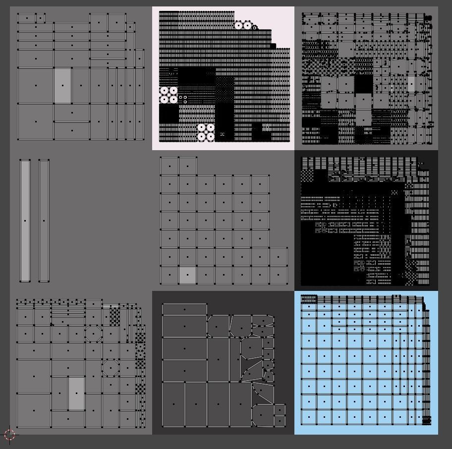 customizable jeep car Low-poly 3D model_33