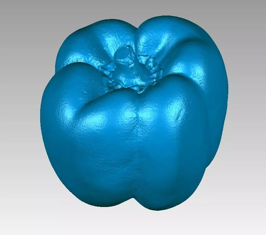 Real Paprika Chilli High Detail 3D Scan 3D print model