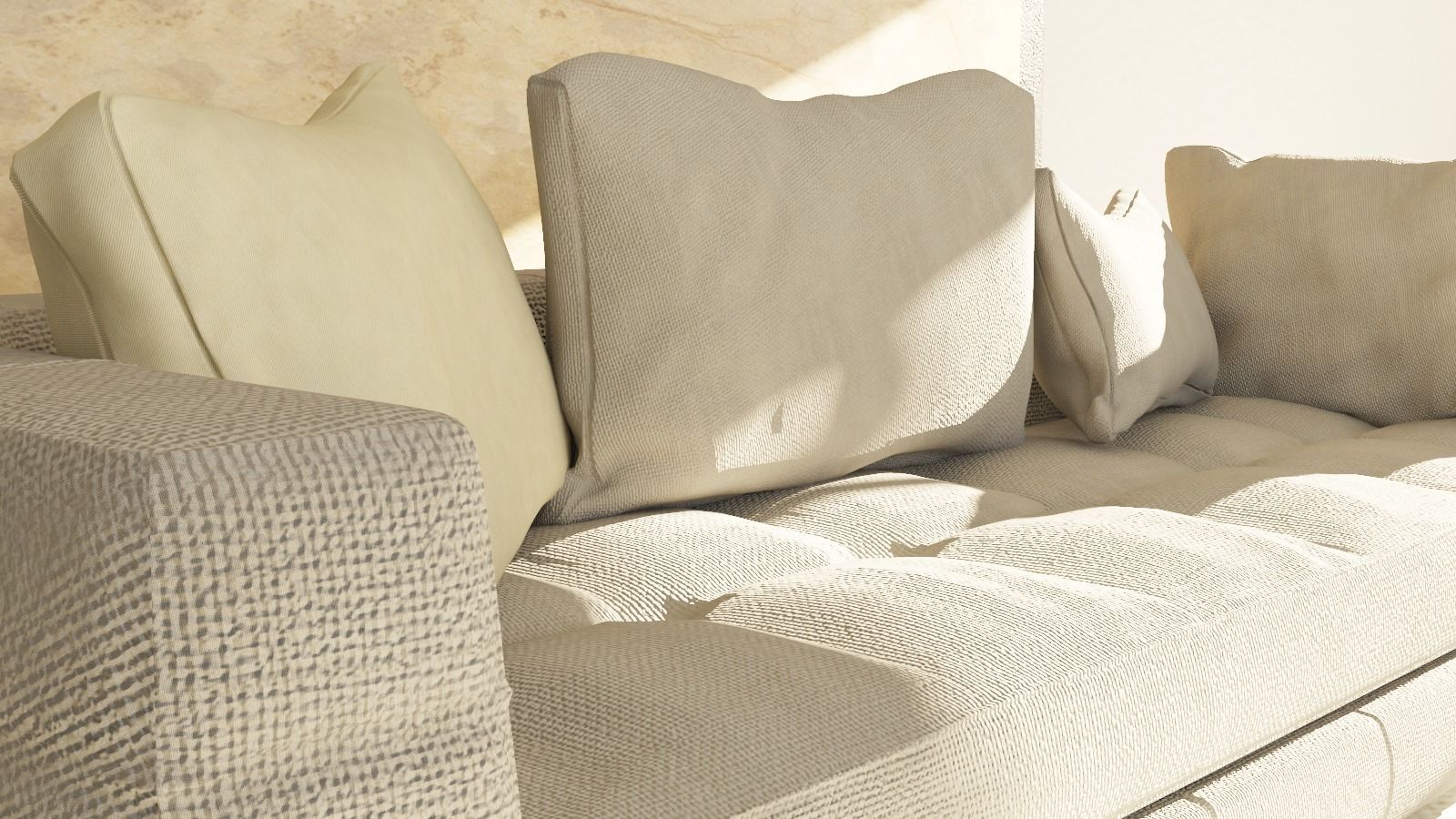 Contemporary sofa 3D model_6