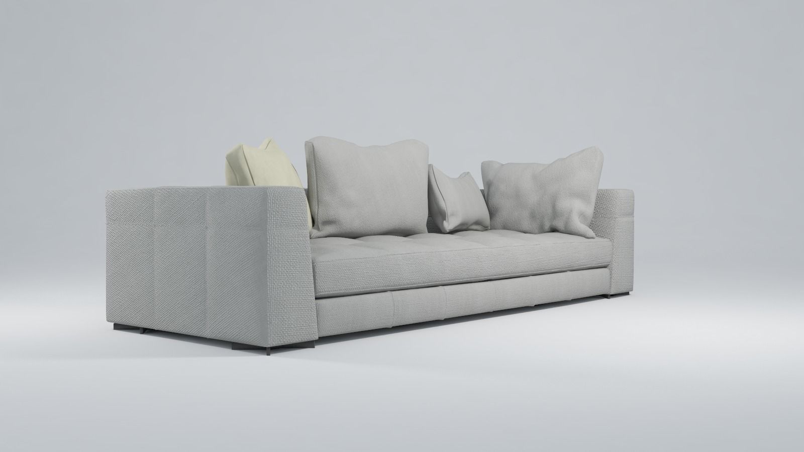 Contemporary sofa 3D model_3